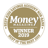 Best kids savings account non-bank Money Magazine - Winner 2019 Best of the Best 2019